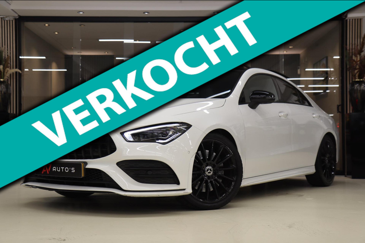 Mercedes-Benz CLA-Klasse 220 AMG /PANODAK/SFEERV/CAM/STOELV/LANE/VOL Mercedes-Benz CLA-Klasse 220 AMG /PANODAK/SFEERV/CAM/STOELV/LANE/VOL