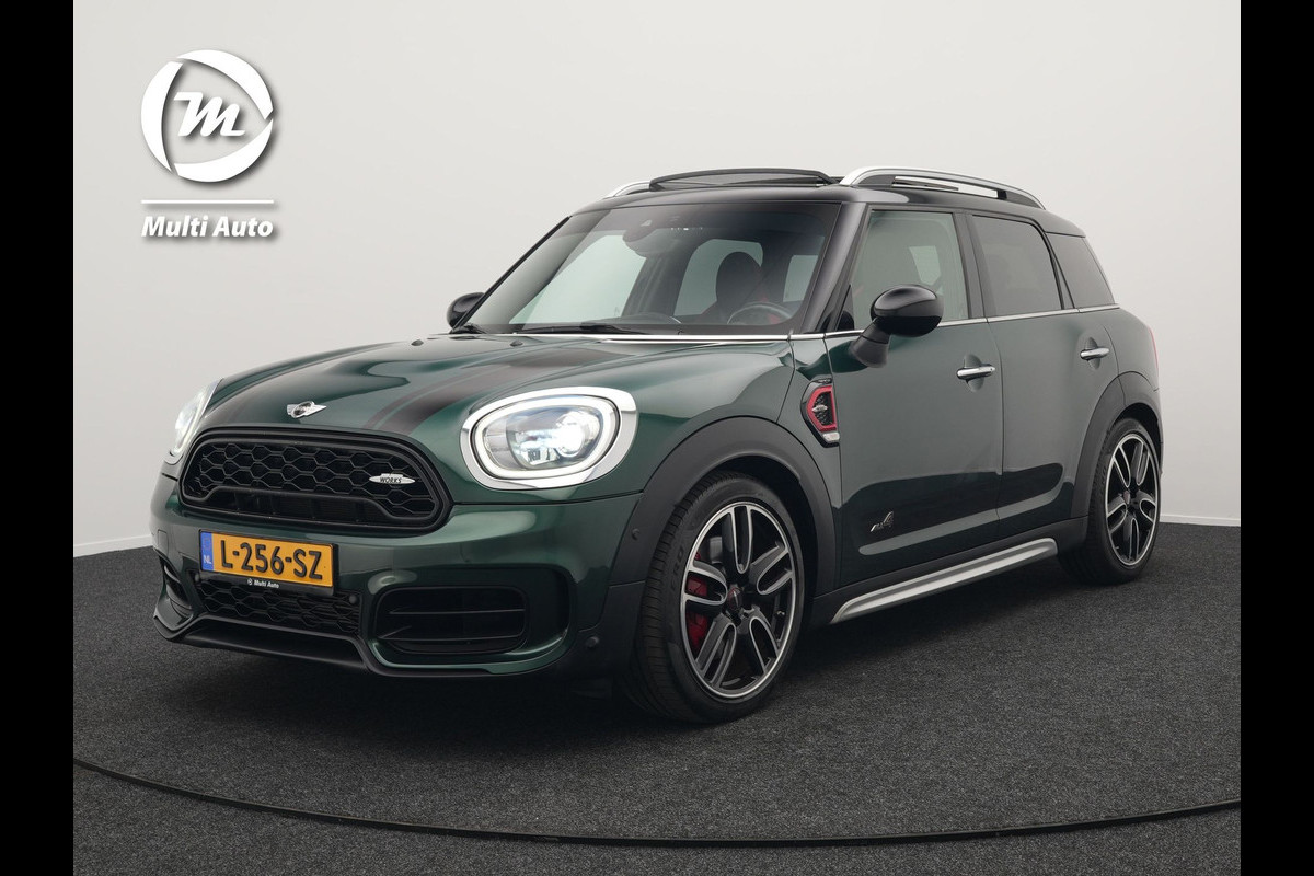 MINI Countryman 2.0 John Cooper Works ALL4 Chili 231pk | Panodak | Adaptive Cruise | Alcantara Sportstoelen | Trekhaak Afn. | Harman Kardon | Apple Carplay | 19"L.M | Camera | Keyless |