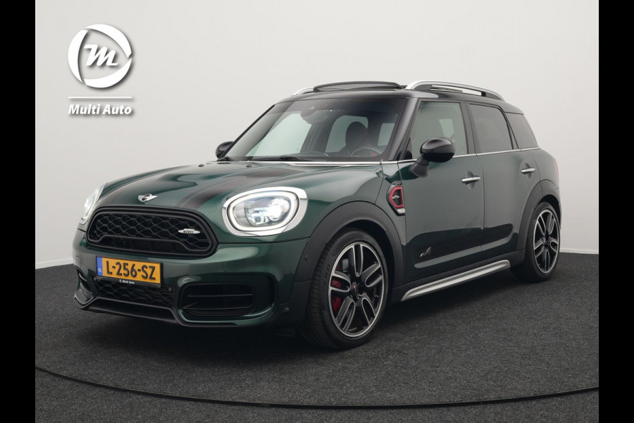 MINI Countryman 2.0 John Cooper Works ALL4 Chili 231pk | Panodak | Adaptive Cruise | Alcantara Sportstoelen | Trekhaak Afn. | Harman Kardon | Apple Carplay | 19"L.M | Camera | Keyless |