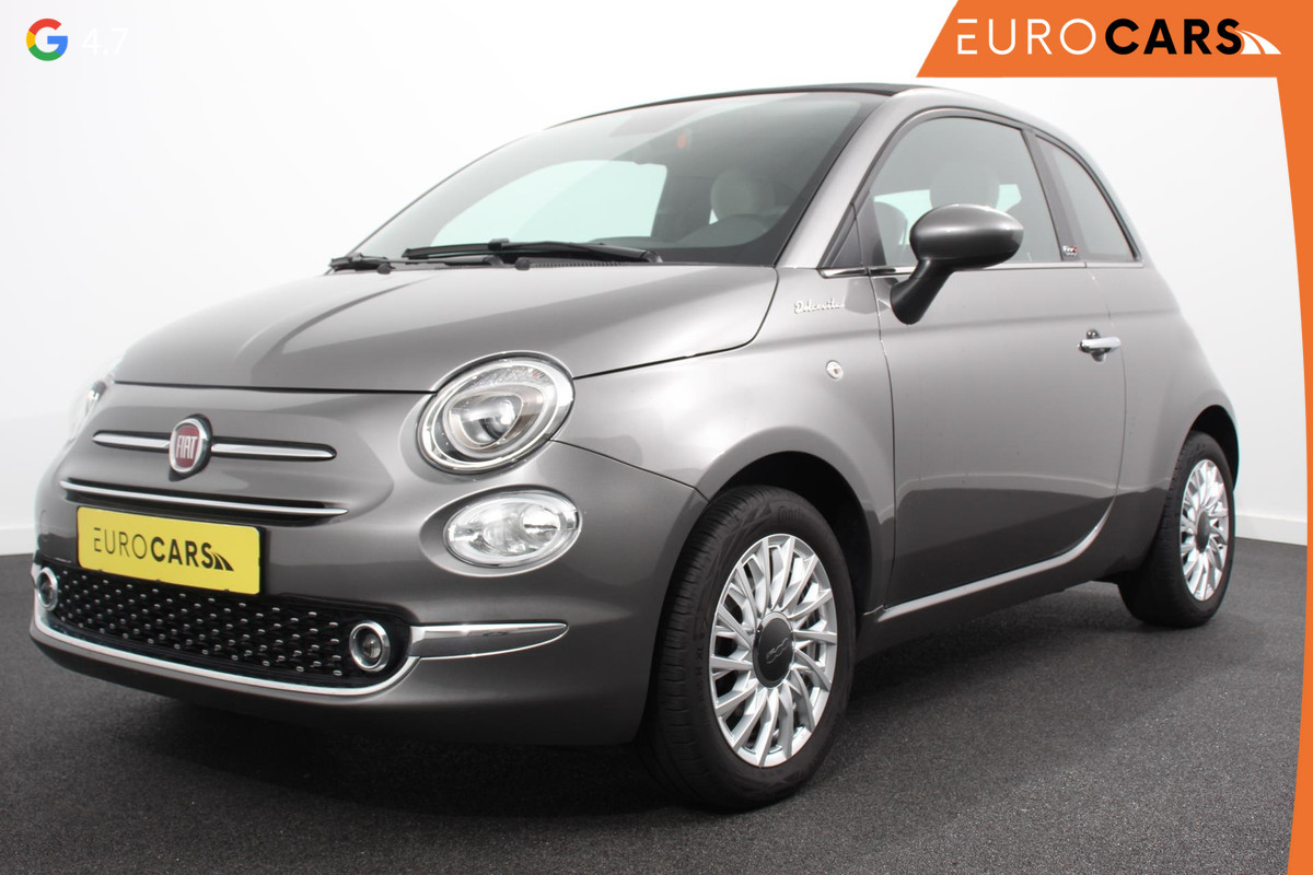 Fiat 500C 1.0 Hybrid Dolcevita Lederen Bekleding Cruise Control Climate Control Parkeersensoren Achter DAB Lichtmetalen Velgen Fiat 500C 1.0 Hybrid Dolcevita Lederen Bekleding Cruise Control Climate Control Parkeersensoren Achter DAB Lichtmetalen Velgen