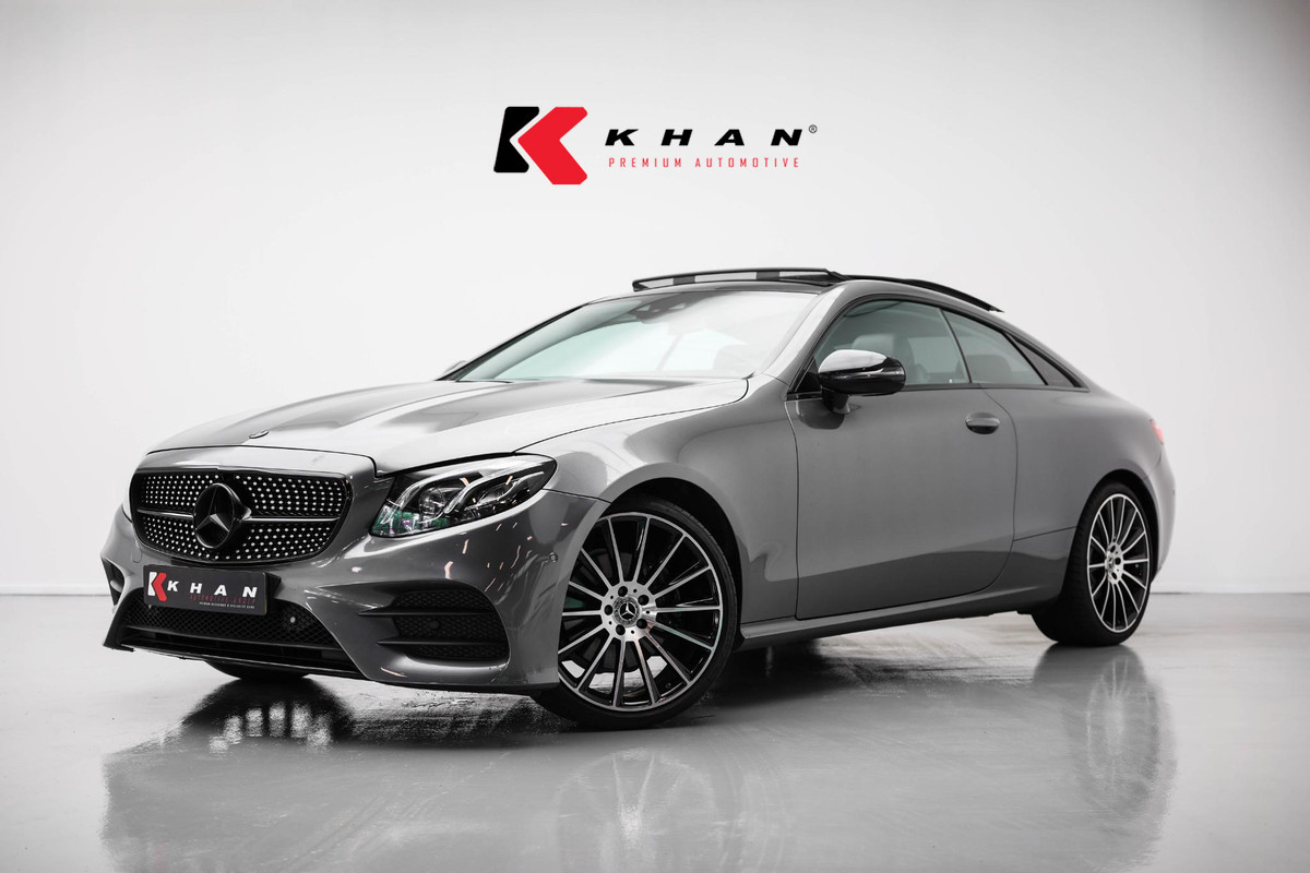 Mercedes-Benz E-Klasse Coupé E200 Premium |Pano|AMG|Burmester|HUD|Carplay|Camera|Trekhaak| Mercedes-Benz E-Klasse Coupé E200 Premium |Pano|AMG|Burmester|HUD|Carplay|Camera|Trekhaak|