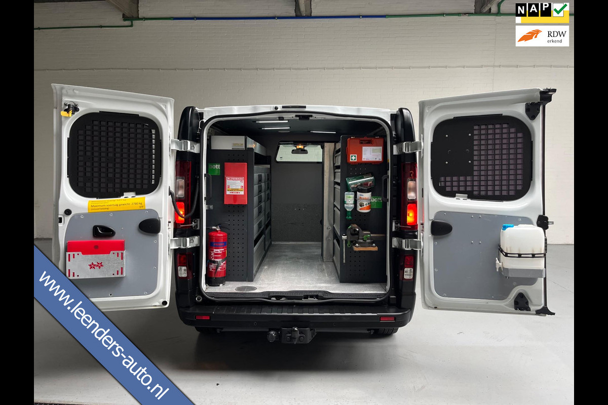 Renault Trafic Servicewagen 1.6 dCi euro6 T27 L1H1 Comfort Bott inrichting Victron v230 Standkachel Trekhaak RIJKLAARPRIJS!