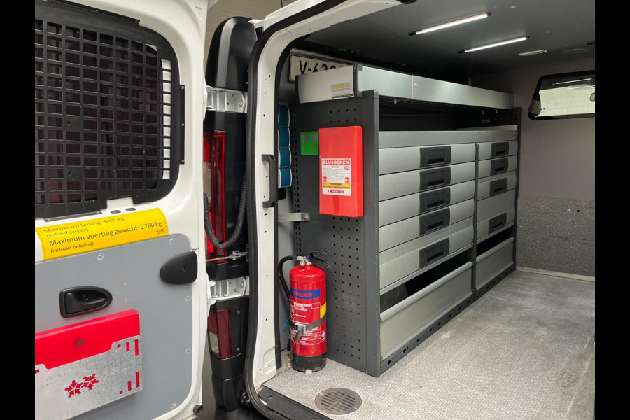 Renault Trafic Servicewagen 1.6 dCi euro6 T27 L1H1 Comfort Bott inrichting Victron v230 Standkachel Trekhaak RIJKLAARPRIJS!