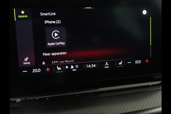 Škoda Octavia 1.4 TSI RS iV PHEV | Head-Up | Stoel & stuurverwarming | Adaptive cruise | Standkachel | Matrix LED | Massage | Alcantara | Camera | Carplay | Memory | Canton Sound | Virtual Cockpit | Side Assist