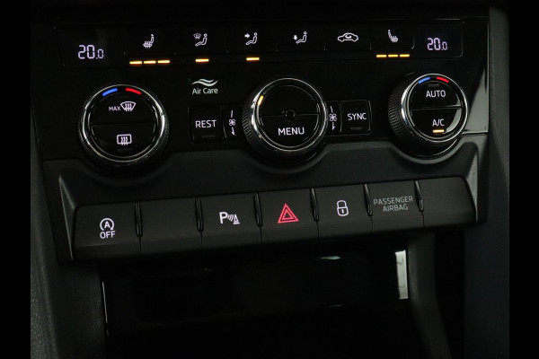 Škoda Kodiaq 1.5 TSI Business Edition | Panoramadak | Stoelverwarming | Adaptive cruise | Trekhaak | Virtual Cockpit | Canton Sound | Keyless | Camera | Navigatie | Carplay | 19'' lichtmetalen velgen