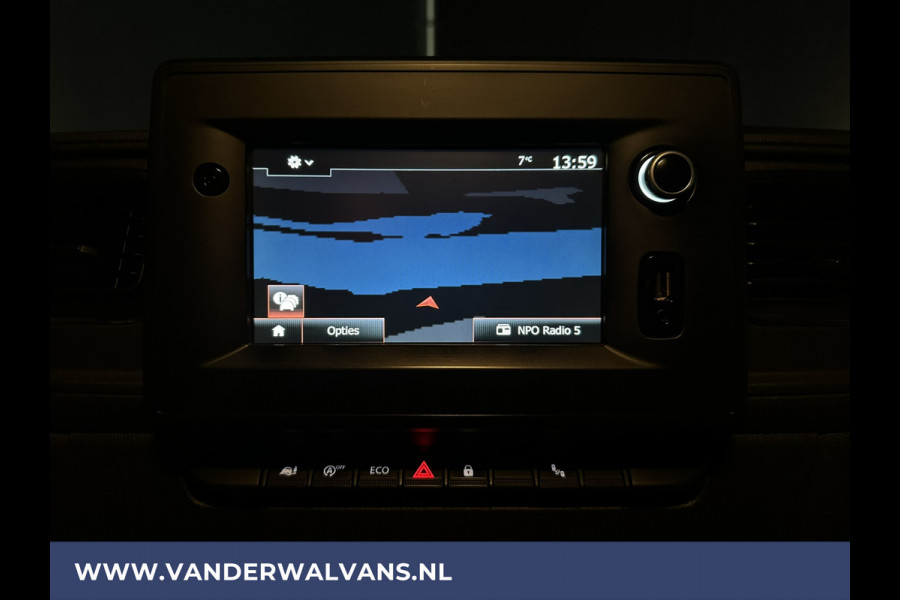 Opel Movano 2.3 Turbo 150pk L2H2 Euro6 Airco | Leder | 2500kg Trekhaak | Navigatie | Camera cruisecontrol, parkeersensoren, LED, bijrijdersbank