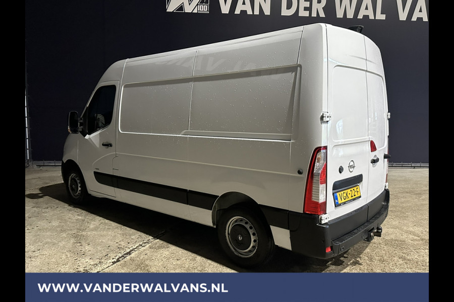 Opel Movano 2.3 Turbo 150pk L2H2 Euro6 Airco | Leder | 2500kg Trekhaak | Navigatie | Camera cruisecontrol, parkeersensoren, LED, bijrijdersbank