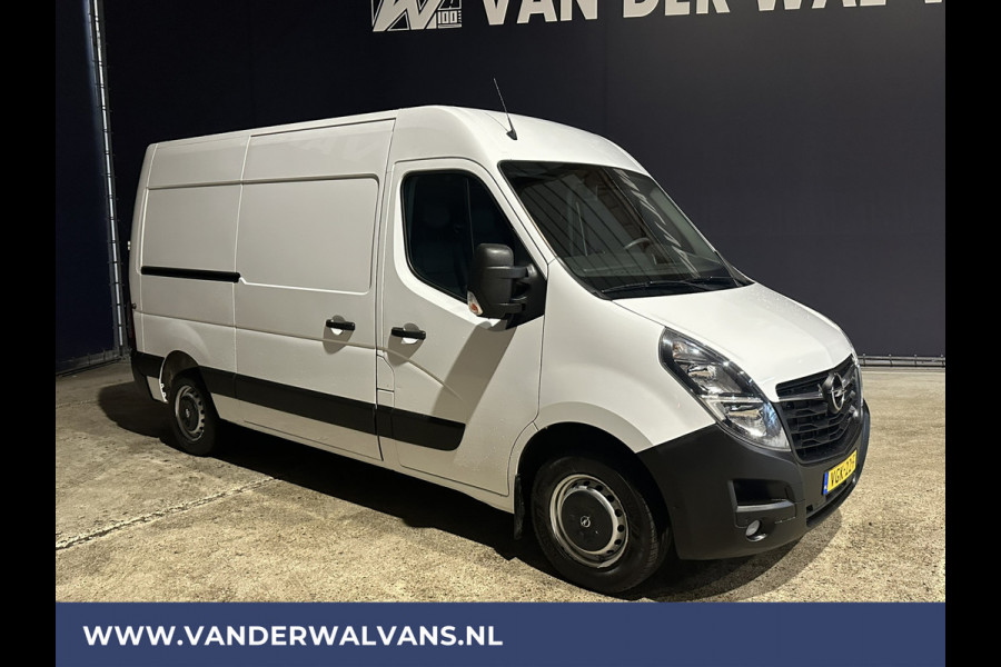 Opel Movano 2.3 Turbo 150pk L2H2 Euro6 Airco | Leder | 2500kg Trekhaak | Navigatie | Camera cruisecontrol, parkeersensoren, LED, bijrijdersbank
