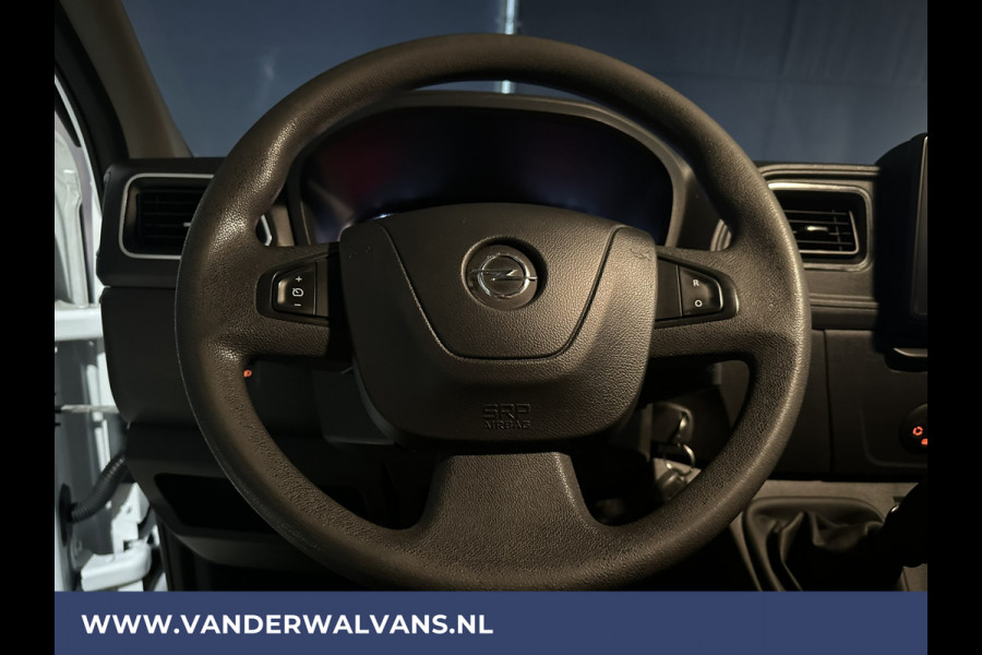 Opel Movano 2.3 Turbo 150pk L2H2 Euro6 Airco | Leder | 2500kg Trekhaak | Navigatie | Camera cruisecontrol, parkeersensoren, LED, bijrijdersbank
