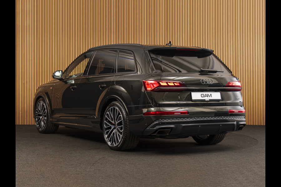 Audi Q7 60 TFSI e quattro DARK OLIVE GREEN - ADVANCED ONDST-B&O-MASSAGE-PANO-22"