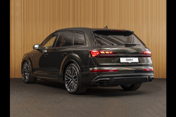 Audi Q7 60 TFSI e quattro DARK OLIVE GREEN - ADVANCED ONDST-B&O-MASSAGE-PANO-22"