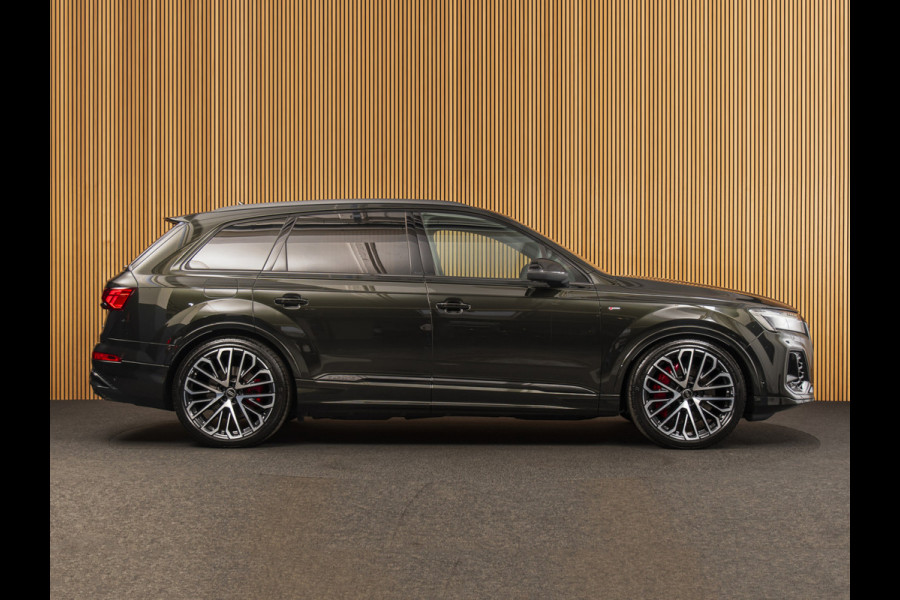 Audi Q7 60 TFSI e quattro DARK OLIVE GREEN - ADVANCED ONDST-B&O-MASSAGE-PANO-22"