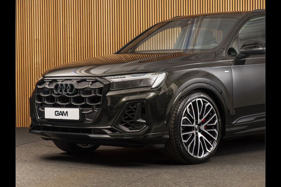 Audi Q7 60 TFSI e quattro DARK OLIVE GREEN - ADVANCED ONDST-B&O-MASSAGE-PANO-22"