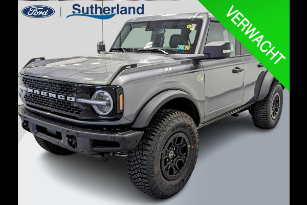 Ford Bronco 2.7 Badlands | V6 336PK | Carbonized Grey | Afneembare trekhaak | Grijs kenteken | Prijs ex. BTW | Speciale wielen en accessoires zie tekst | Ombouw grijs kenteken - 2 zitplaatsen