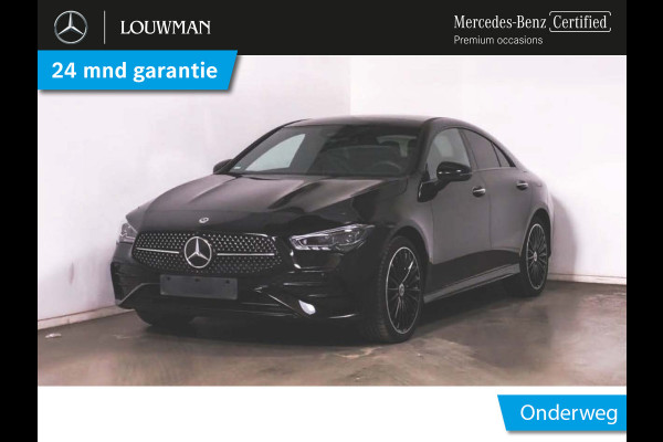 Mercedes-Benz CLA-Klasse 250 e AMG Plug-In Hybride | AMG Line | Night Pakket | Panorama Schuif-Kanteldak | Burmester® Surround-Soundsystem | AC / DC Laden | Inclusief 24 maanden MB Certified garantie voor Europa.