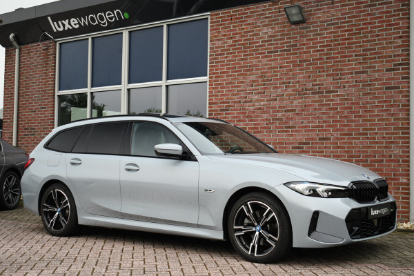 BMW 3 Serie Touring 330e xDrive M-Sport Pano ACC Trekh HUD HiFi Leder Brooklyngrau!