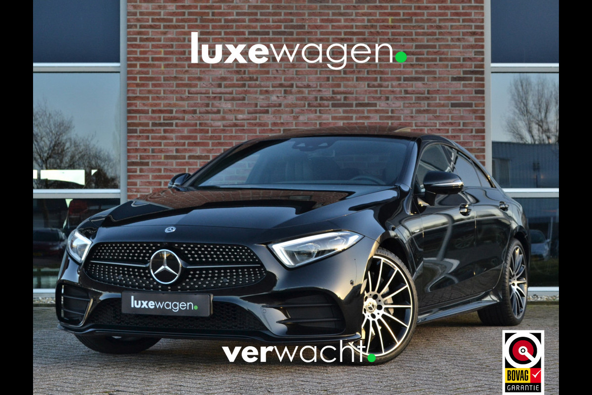 Mercedes-Benz CLS-Klasse 450 4M Ed.1 AMG Luchtv Dak Distr+ Night Multicontour 360 Mercedes-Benz CLS-Klasse 450 4M Ed.1 AMG Luchtv Dak Distr+ Night Multicontour 360
