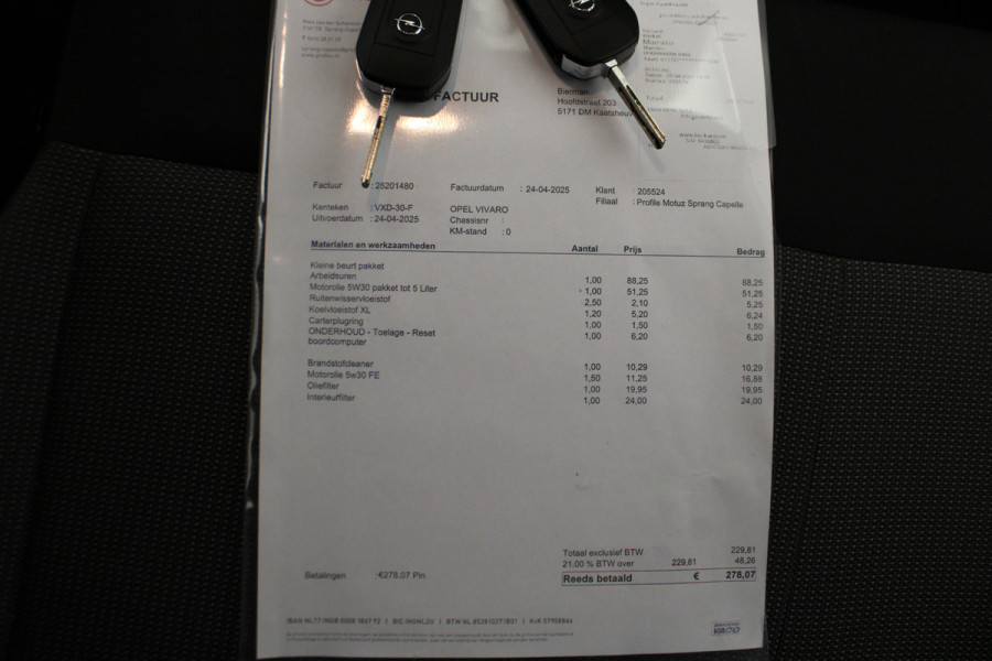 Opel Vivaro 2.0 Diesel 145 L2