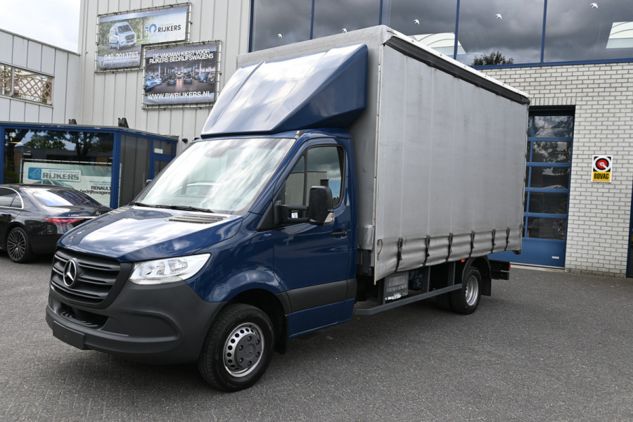 Mercedes-Benz Sprinter 516 CDI L3 Bakwagen Huifzeil MBUX navigatie, Geveerde stoel, Trekhaak