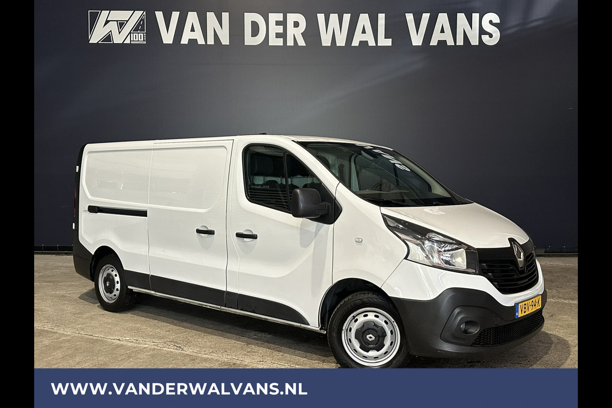 Renault Trafic 1.6 dCi 122pk L2H1 Euro6 Airco | Camera | Navigatie | Cruiscontrol Parkeersensoren, Bijrijdersbank
