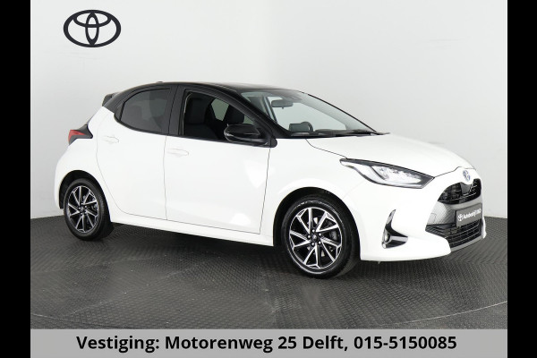 Toyota Yaris 1.5 HYBRID DYNAMIC PACK AUTOMAAT GARANTIE 2-2033! LMV.CAMERA.ADAPTIVE CRUISE.CLOUD NAVIGATIE