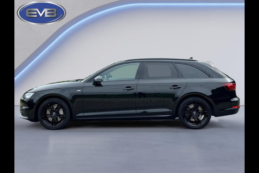 Audi A4 Avant 2.0 TFSI 252 pk MHEV Sport S line black edition, vele opties,camera, elect. trekhaak, digitaal cocpit, cam