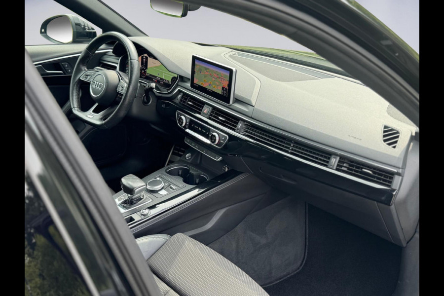 Audi A4 Avant 2.0 TFSI 252 pk MHEV Sport S line black edition, vele opties,camera, elect. trekhaak, digitaal cocpit, cam