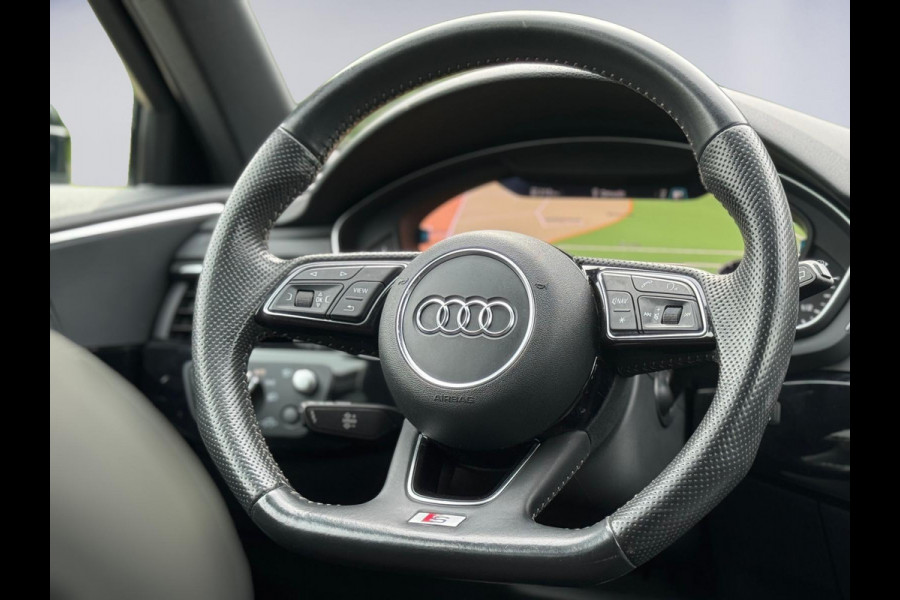 Audi A4 Avant 2.0 TFSI 252 pk MHEV Sport S line black edition, vele opties,camera, elect. trekhaak, digitaal cocpit, cam