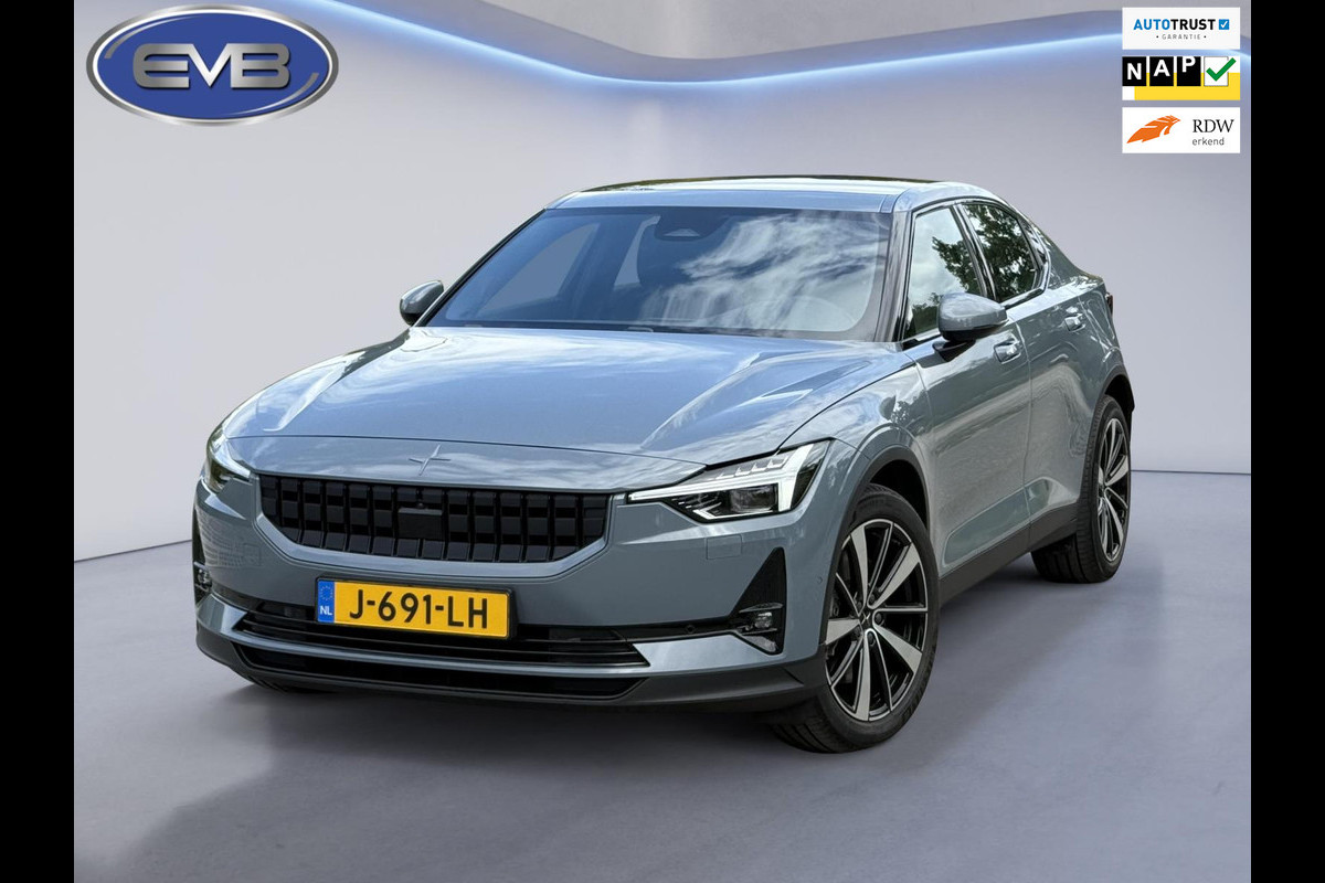 Polestar 2 Long Range Dual Motor Launch Edition 78kWh, panoramadak, harman/kardon, sportzetels, 1e eigenaar, NL auto met nap Polestar 2 Long Range Dual Motor Launch Edition 78kWh, panoramadak, harman/kardon, sportzetels, 1e eigenaar, NL auto met nap
