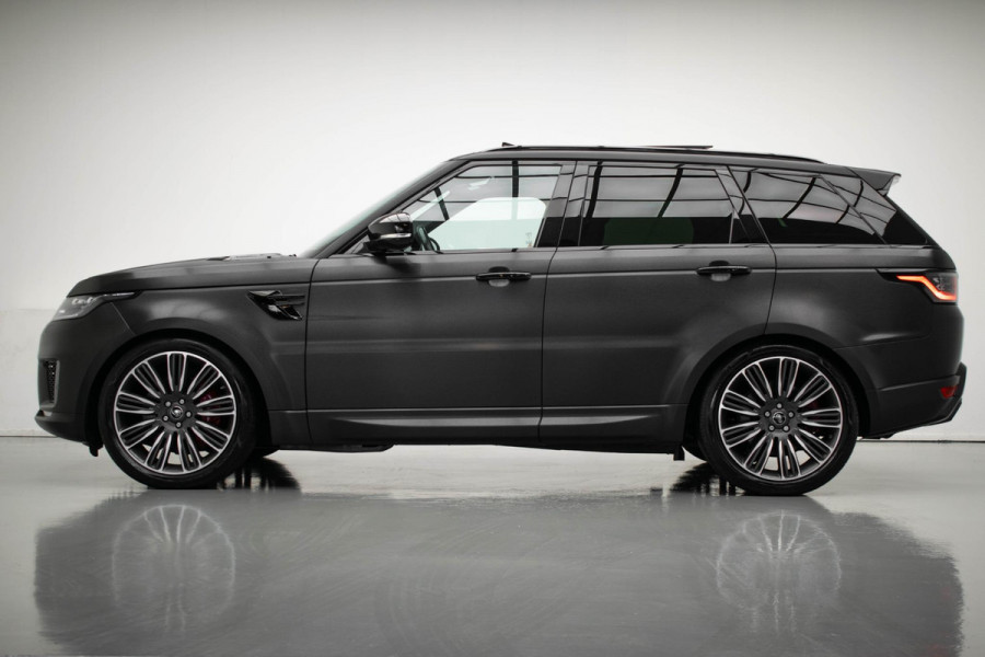 Land Rover Range Rover Sport P400e HSE Dynamic Stealth |Pano|Head Up|Luchtvering|Koelkast|TV/Entertainment schermen