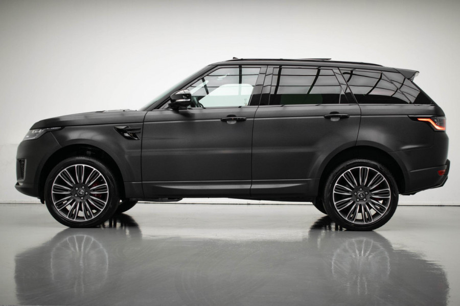 Land Rover Range Rover Sport P400e HSE Dynamic Stealth |Pano|Head Up|Luchtvering|Koelkast|TV/Entertainment schermen