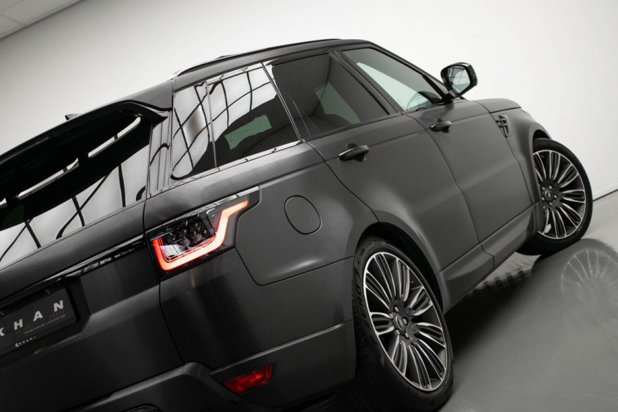 Land Rover Range Rover Sport P400e HSE Dynamic Stealth |Pano|Head Up|Luchtvering|Koelkast|TV/Entertainment schermen