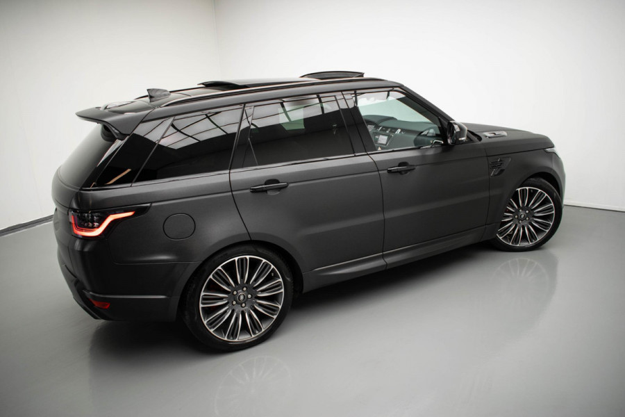 Land Rover Range Rover Sport P400e HSE Dynamic Stealth |Pano|Head Up|Luchtvering|Koelkast|TV/Entertainment schermen