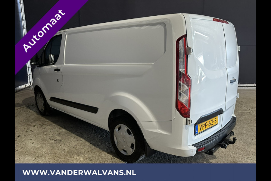 Ford Transit Custom 2.0 TDCI Automaat L1H1 Euro6 Airco | Apple Carplay | Camera | Cruisecontrol | Trekhaak parkeersensoren, verwarmde voorruit