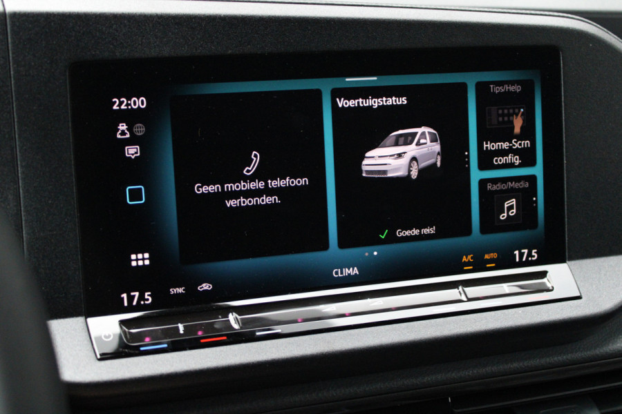 Volkswagen Caddy Cargo Maxi 2.0 TDI 102pk - Trekhaak - Leder - Carplay - LED Koplampen - Camera - Lane Assist - Verlaagd - Rijklaar