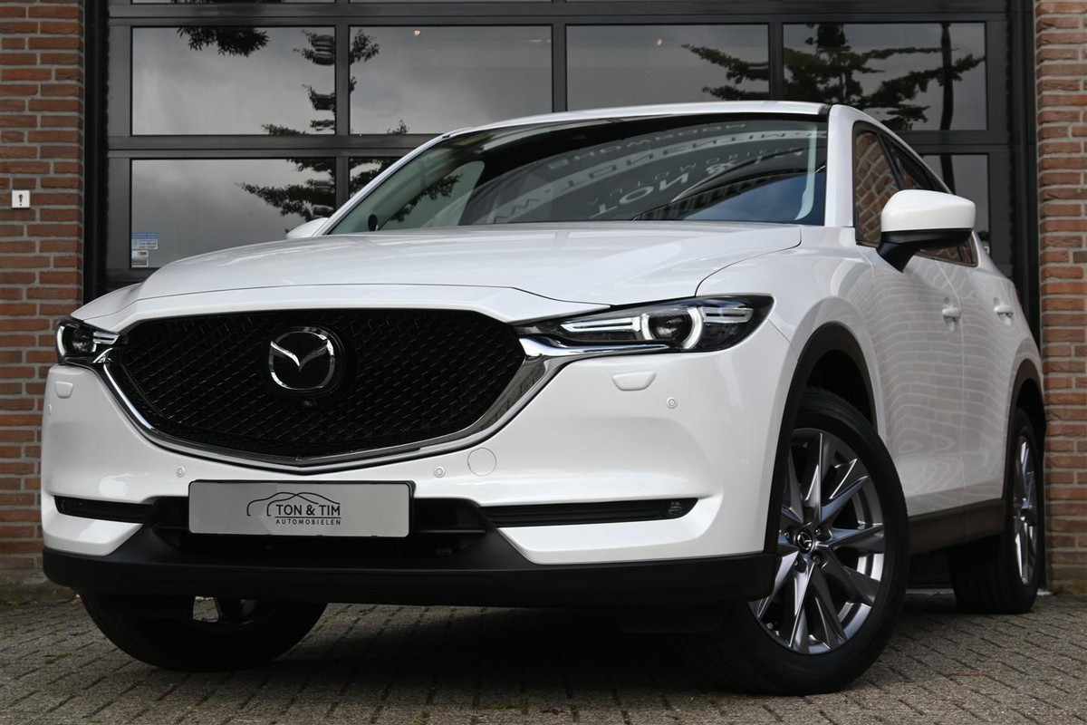 Mazda CX-5 2.5 SkyActiv-G 194 GT-M 4WD AWD Leder Trekhaak BOSE A.Cam '19 Mazda CX-5 2.5 SkyActiv-G 194 GT-M 4WD AWD Leder Trekhaak BOSE A.Cam '19