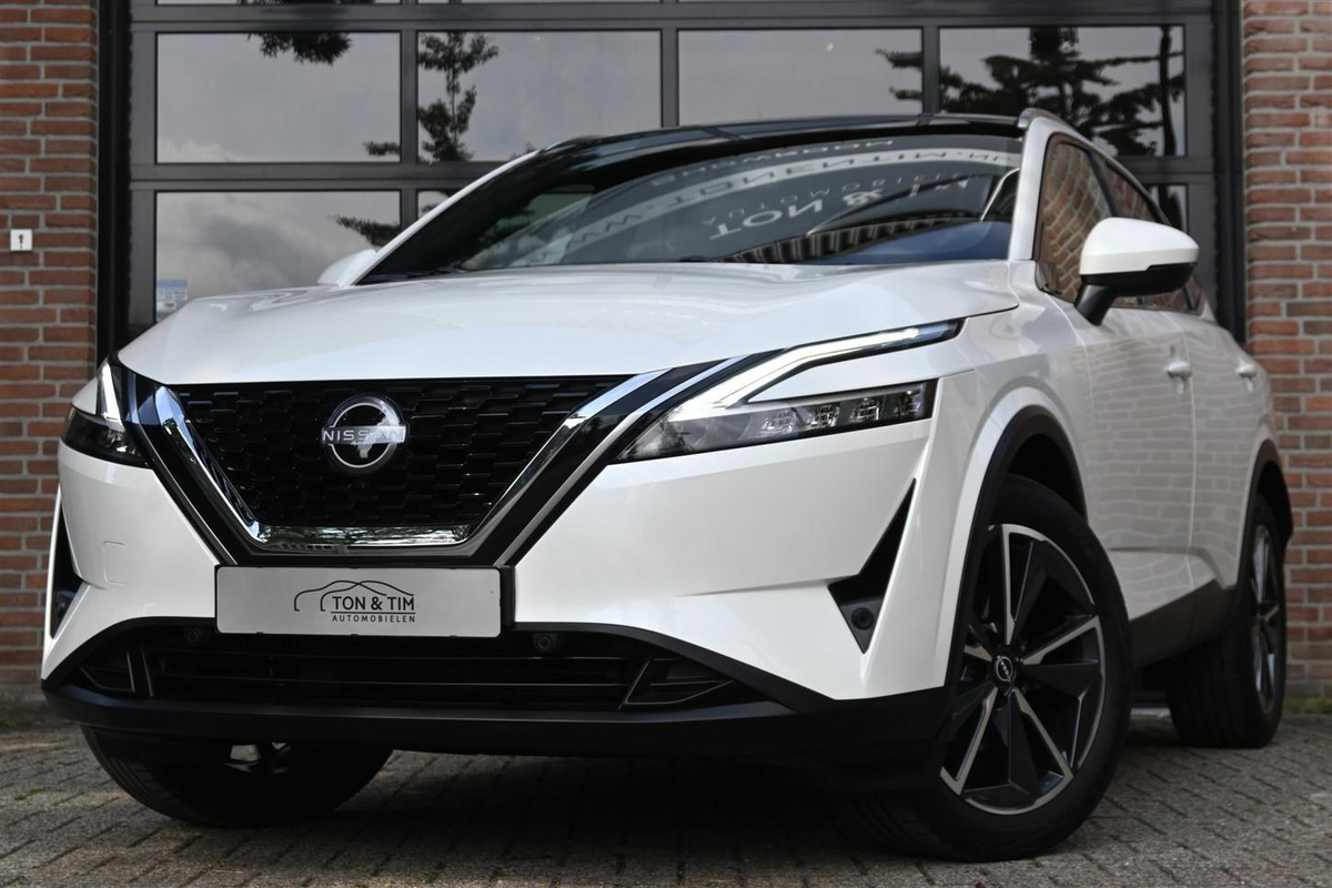 Nissan QASHQAI 1.3 MHEV Xtronic Tekna Design Pano Trekhaak ProPilot '23 Nissan QASHQAI 1.3 MHEV Xtronic Tekna Design Pano Trekhaak ProPilot '23