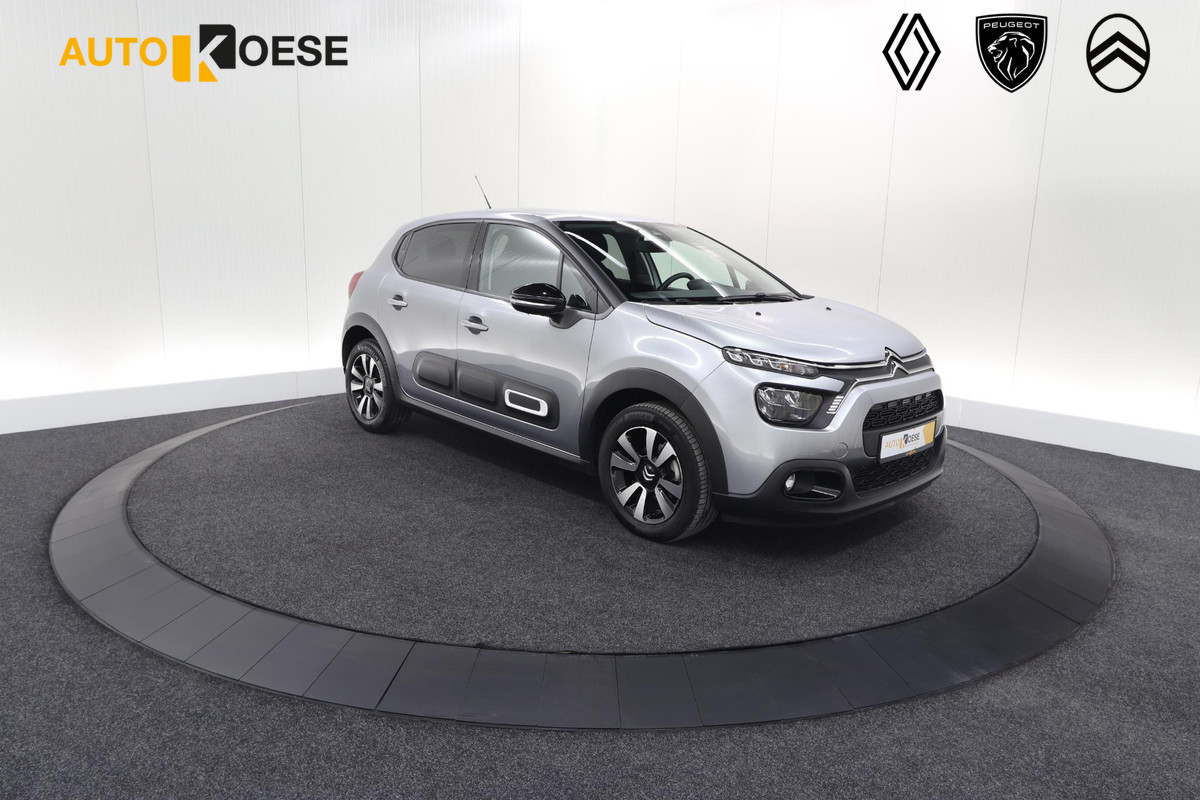 Citroën C3 PureTech 110 EAT6 Max | Apple Carplay | Parkeersensoren | Climate Control | 16 Inch Lichtmetalen Velgen Citroën C3 PureTech 110 EAT6 Max | Apple Carplay | Parkeersensoren | Climate Control | 16 Inch Lichtmetalen Velgen