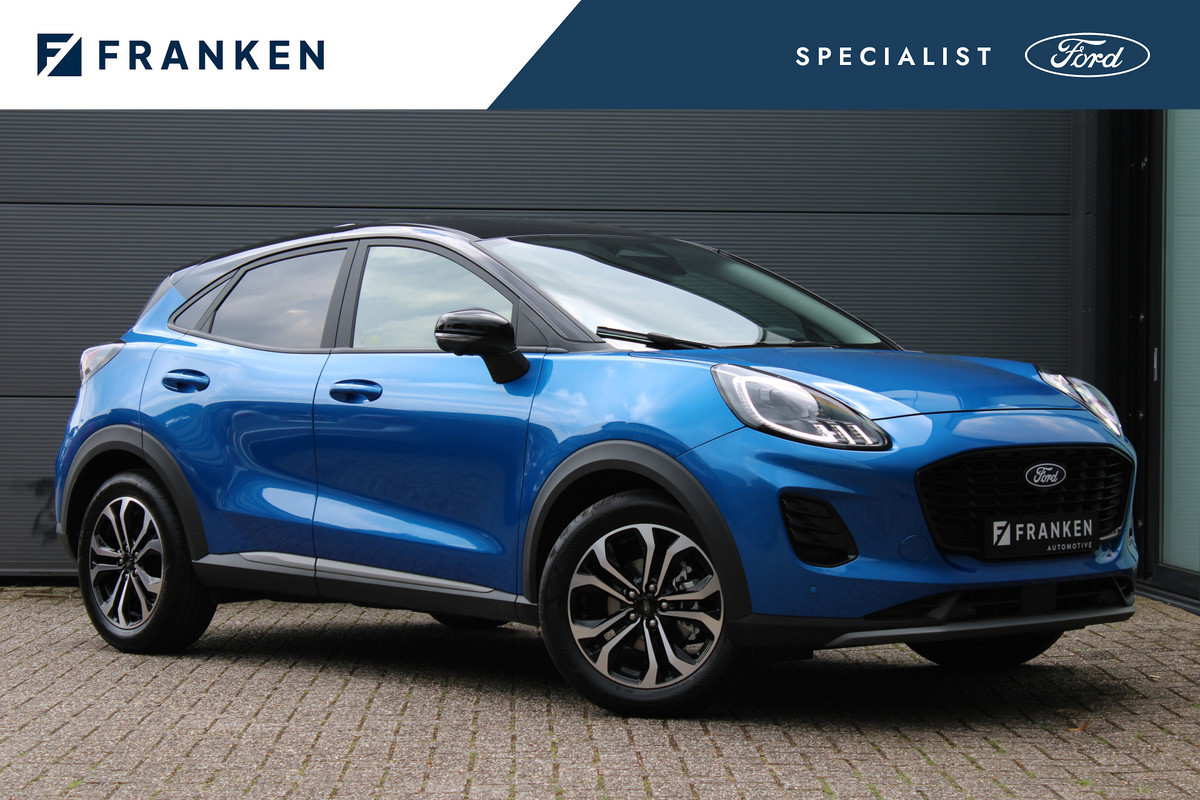 Ford Puma 1.0 EcoBoost Hybrid 125PK Titanium | Trekhaak | 360 Camera | BLIS | Navigatie | Winterpack Ford Puma 1.0 EcoBoost Hybrid 125PK Titanium | Trekhaak | 360 Camera | BLIS | Navigatie | Winterpack