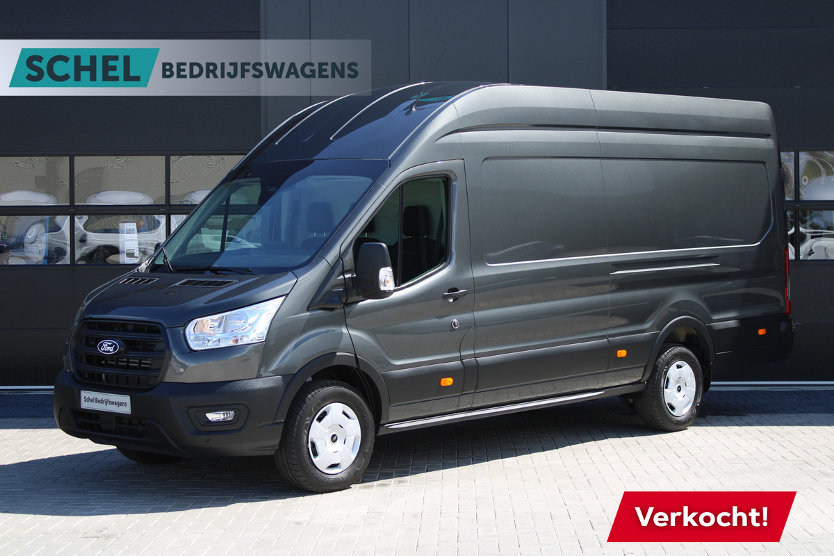 Ford Transit 350 2.0 TDCI L4H3 Trend RWD 165pk - 360 Camera - Trekhaak - Stoel/Stuur verwarming - ACC - Blindspot - Rijklaar Ford Transit 350 2.0 TDCI L4H3 Trend RWD 165pk - 360 Camera - Trekhaak - Stoel/Stuur verwarming - ACC - Blindspot - Rijklaar