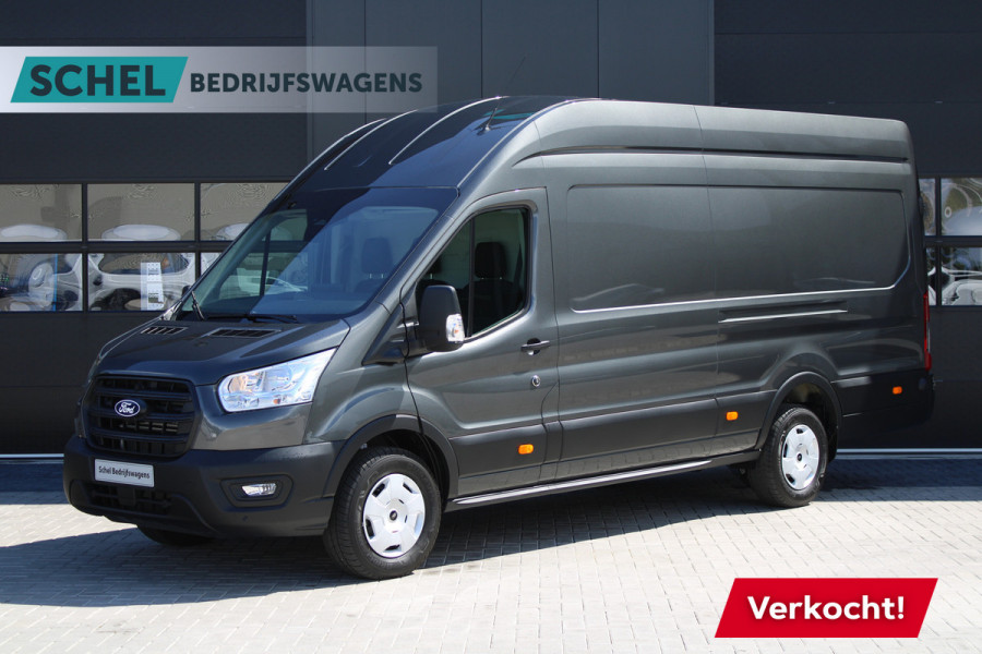 Ford Transit 350 2.0 TDCI L4H3 Trend RWD 165pk - 360 Camera - Trekhaak - Stoel/Stuur verwarming - ACC - Blindspot - Rijklaar