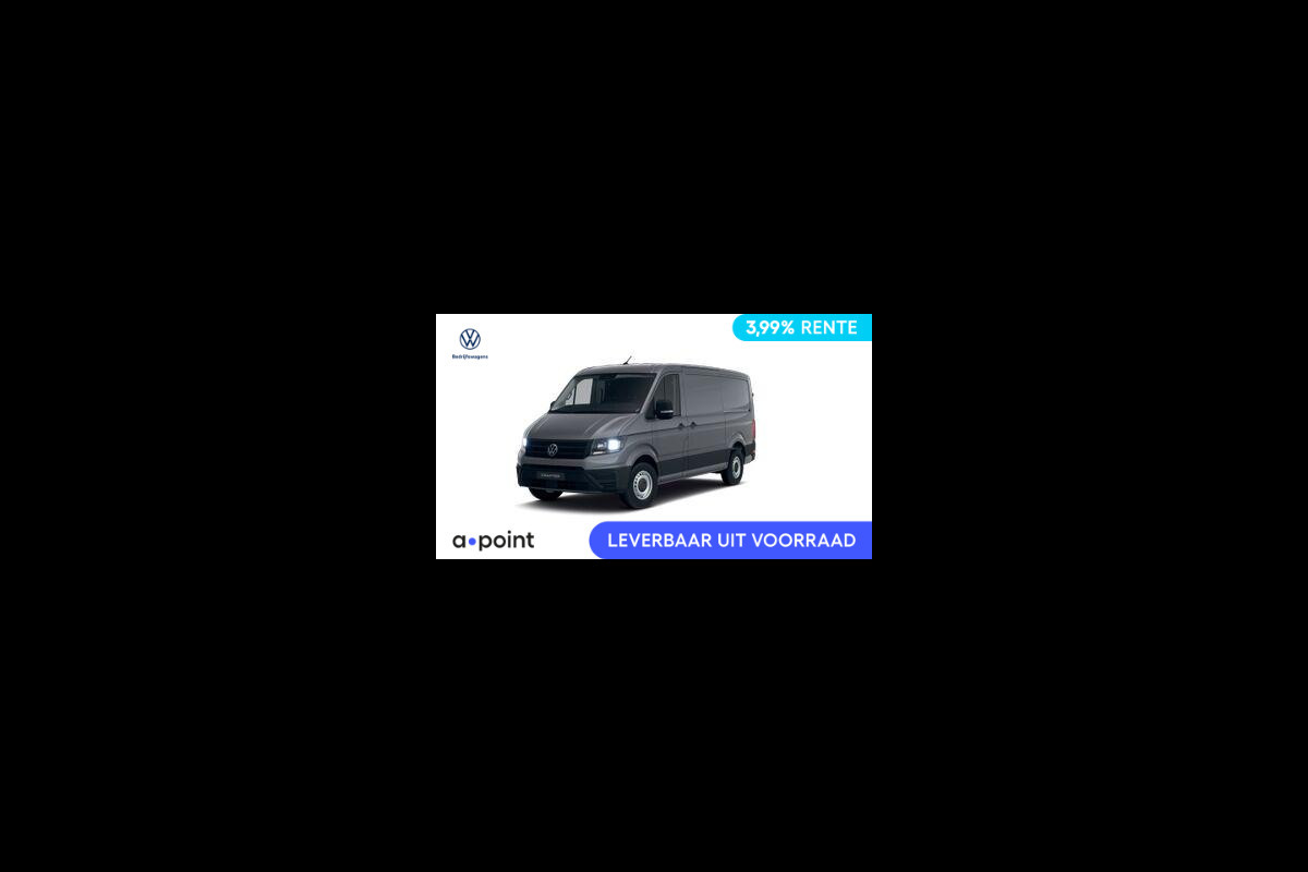 Volkswagen Crafter Trendline L3H2 2.0 TDI EU6 140 pk GVW 3.0T NETTO DEAL!!  2 SCHUIFDEUREN!!