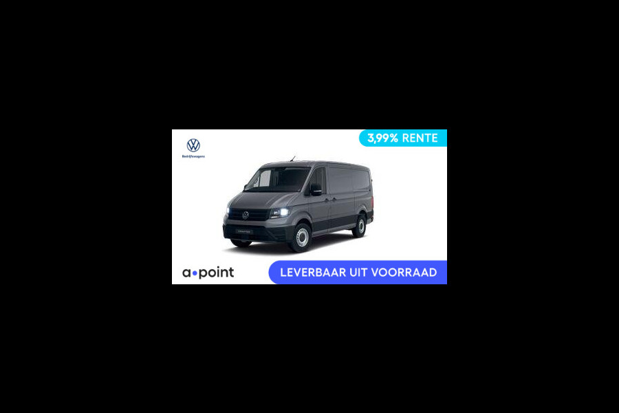 Volkswagen Crafter Trendline L3H2 2.0 TDI EU6 140 pk GVW 3.0T NETTO DEAL!!  2 SCHUIFDEUREN!!