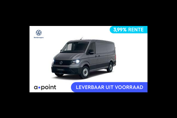 Volkswagen Crafter Trendline L3H2 2.0 TDI EU6 140 pk GVW 3.0T NETTO DEAL!!  2 SCHUIFDEUREN!!