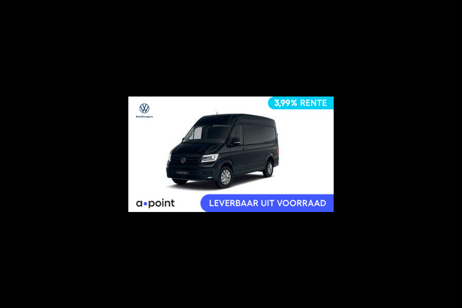 Volkswagen Crafter Exclusive L3H3 2.0 TDI EU6 140 pk GVW 3.5T VOORRAAD!! RIJKLAARMAAKPRIJS!!