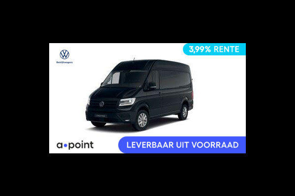Volkswagen Crafter Exclusive L3H3 2.0 TDI EU6 140 pk GVW 3.5T VOORRAAD!! RIJKLAARMAAKPRIJS!!