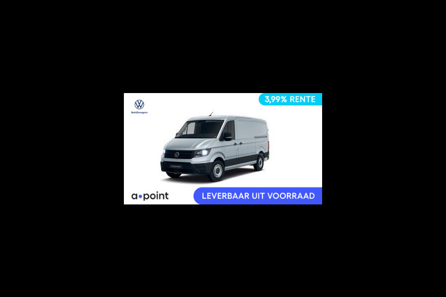 Volkswagen Crafter Trendline L3 2.0 TDI EU6 140 pk GVW 3.0T NETTO DEAL!!  Zijschuifdeur links en rechts, Camera achter!!