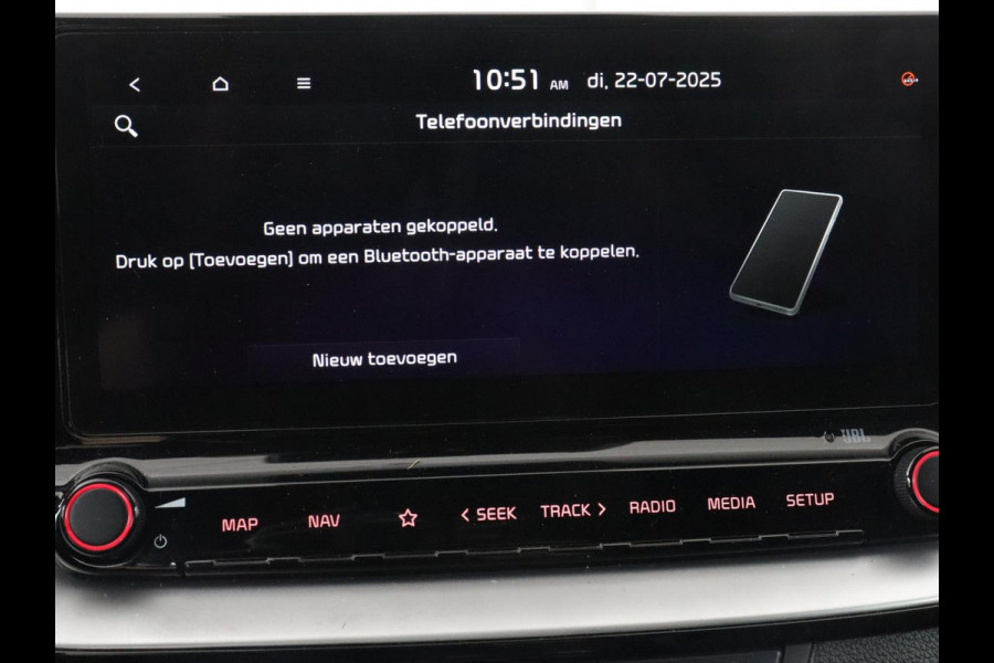 Kia Ceed 1.5 T-GDi GT-Line | Leder/Alcantara | Stoel & stuurverwarming | JBL Sound | Adaptive cruise | Camera | Carplay | Keyless | Navigatie | Full LED