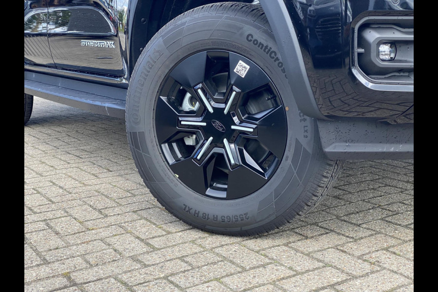 Ford Ranger 2.3 PHEV Stormtrak Double Cab 281pk | Zuid | 5 persoons! | Technology Pack Plus Trailer | Cargo Area Pack | Power Rollertop | Prijs excl. BTW incl. BPM | laadkabel mode 3 16A
