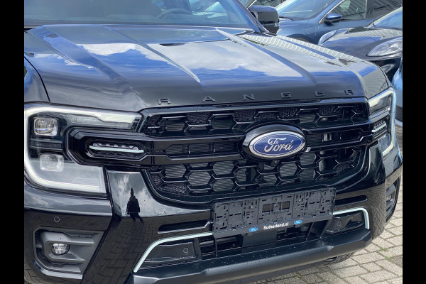 Ford Ranger 2.3 PHEV Stormtrak Double Cab 281pk | Zuid | 5 persoons! | Technology Pack Plus Trailer | Cargo Area Pack | Power Rollertop | Prijs excl. BTW incl. BPM | laadkabel mode 3 16A